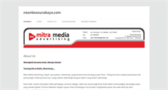 Desktop Screenshot of neonboxsurabaya.com